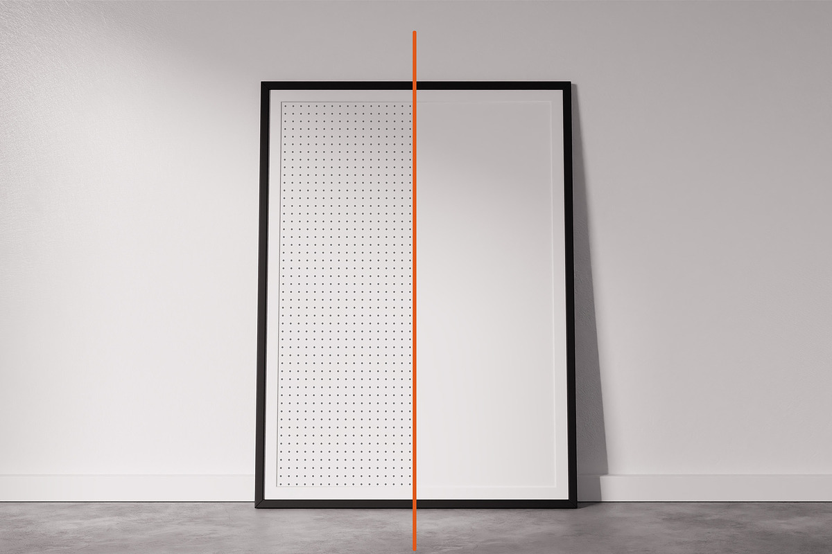Minimalistic Frame Mockups, a Print Template by Indishop (Photo 3 of 10)