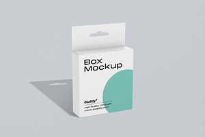 Hanger Box PSD Mockup