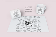 New Year Doodles - Dingbats Font, a Symbol Font by WADLEN (Thumbnail 6 of 8)