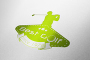Golf Logo Pack, a Branding & Logo Template by Luis Quesada Design (Thumbnail 5 of 9)