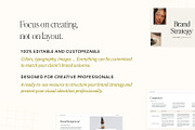 Brand Strategy Template, a Branding & Logo Template by MargauxQuercy (Thumbnail 8 of 9)