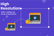 Social Media Monetization 3D Pack, an Object 3D Model by novia99design (Thumbnail 4 of 6)