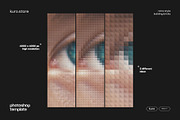 bricks photoshop template, a Pattern Graphic by kuro (Thumbnail 3 of 5)