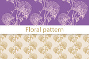 Floral Pattern & Flower Print, a Pattern Graphic by Plaid4You (Thumbnail 1 of 12)