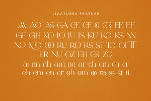 Royal Honors - Ligature Serif Font