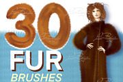 30 Procreate Fur Brushes Set, a Brush Add-On by LiuBi Art (Thumbnail 1 of 6)