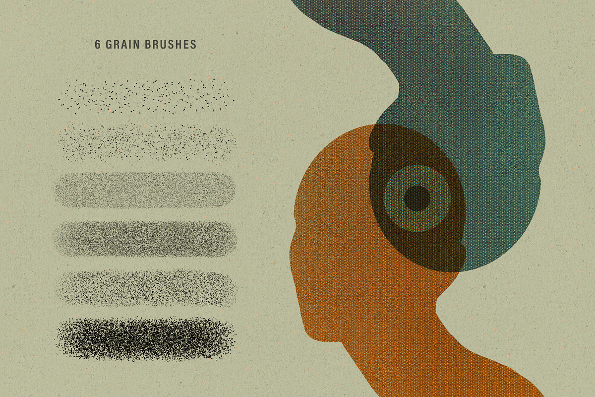 Printing Press Procreate Brushes, a Brush Add-On by pixelbuddha.net (Photo 6 of 11)