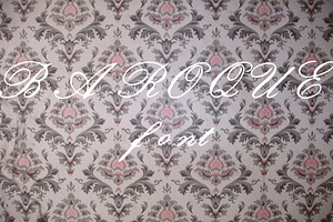 Baroque Komaiza, a Script Font by Dz Akali