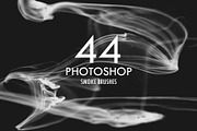 44 Photoshop Smoke Brushes, a Brush Add-On by Struvictory.art (Thumbnail 1 of 6)