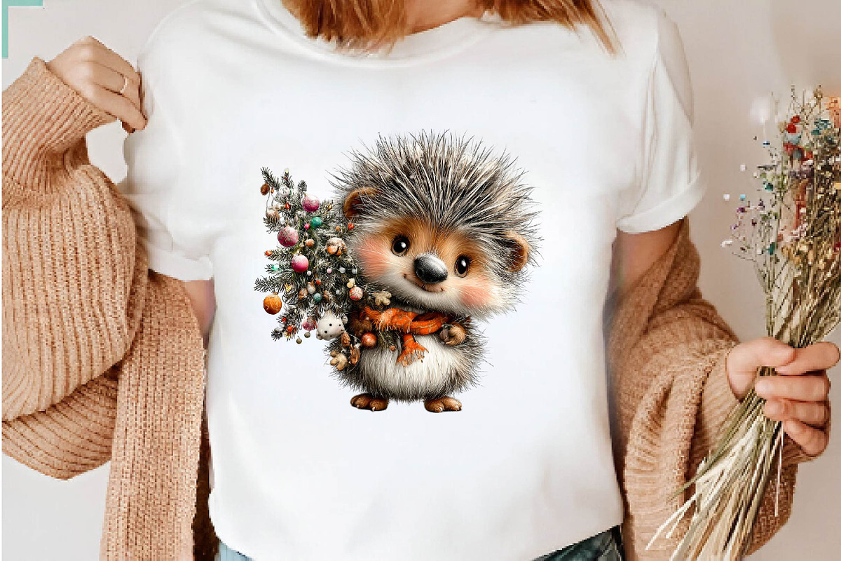 Jolly Christmas Animal Club, a Seasonal Illustration by CreationArt (Photo 6 of 7)
