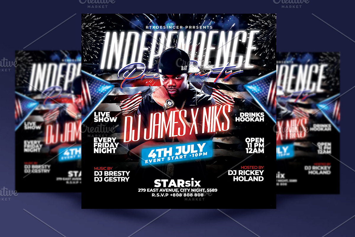 Independence Day Flyer, a Flyer Template by RTXdesinger99 (Photo 1 of 3)