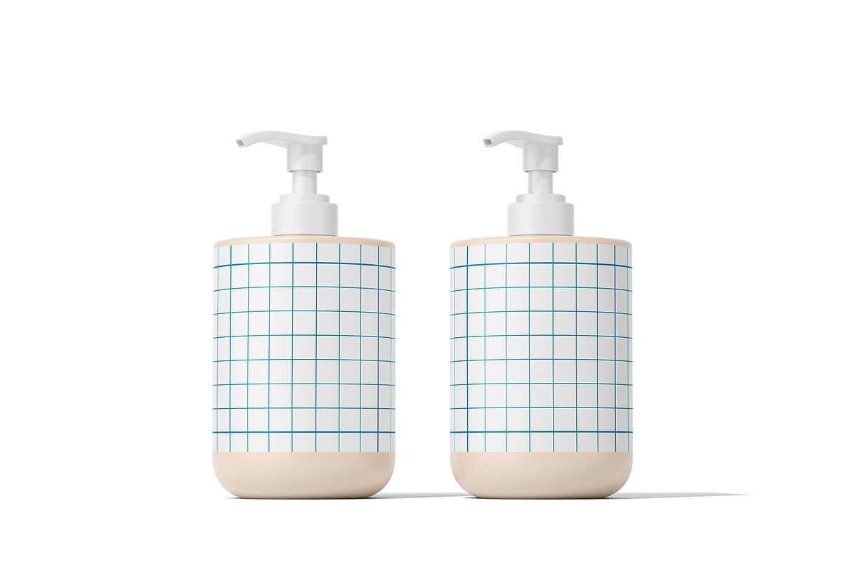 Cosmetic Pump Bottle Mockup, a Cups & Container Mockup by Akebareee (Photo 3 of 3)