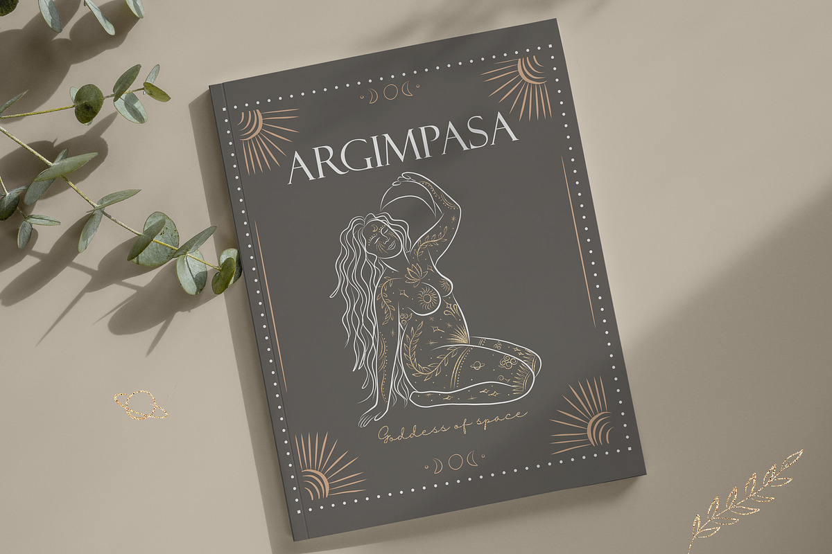 Argimpasa - Goddess of Space, an Illustration by Chikovnaya (Photo 8 of 9)