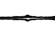 Mirror Landscape Silhouette, an Object Graphic by Designer_Momina (Thumbnail 17 of 20)