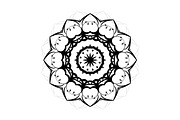 Black White Mandala Illustration Set, a Decorative Illustration by NJ Himel (Thumbnail 93 of 101)