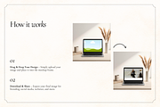 52 Minimalist Laptop Canva Mockups, a Mac Mockup by Matisse Studio (Thumbnail 3 of 10)