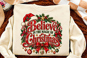 Believe in the Magic of Christmas, a Seasonal Illustration by Canvas Craft (Thumbnail 4 of 6)
