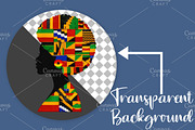 Black History Woman PNG, an Illustration by Canvas Craft (Thumbnail 2 of 6)