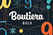 Boutiera Bold, a Script Font by Mika Melvas (Thumbnail 1 of 7)