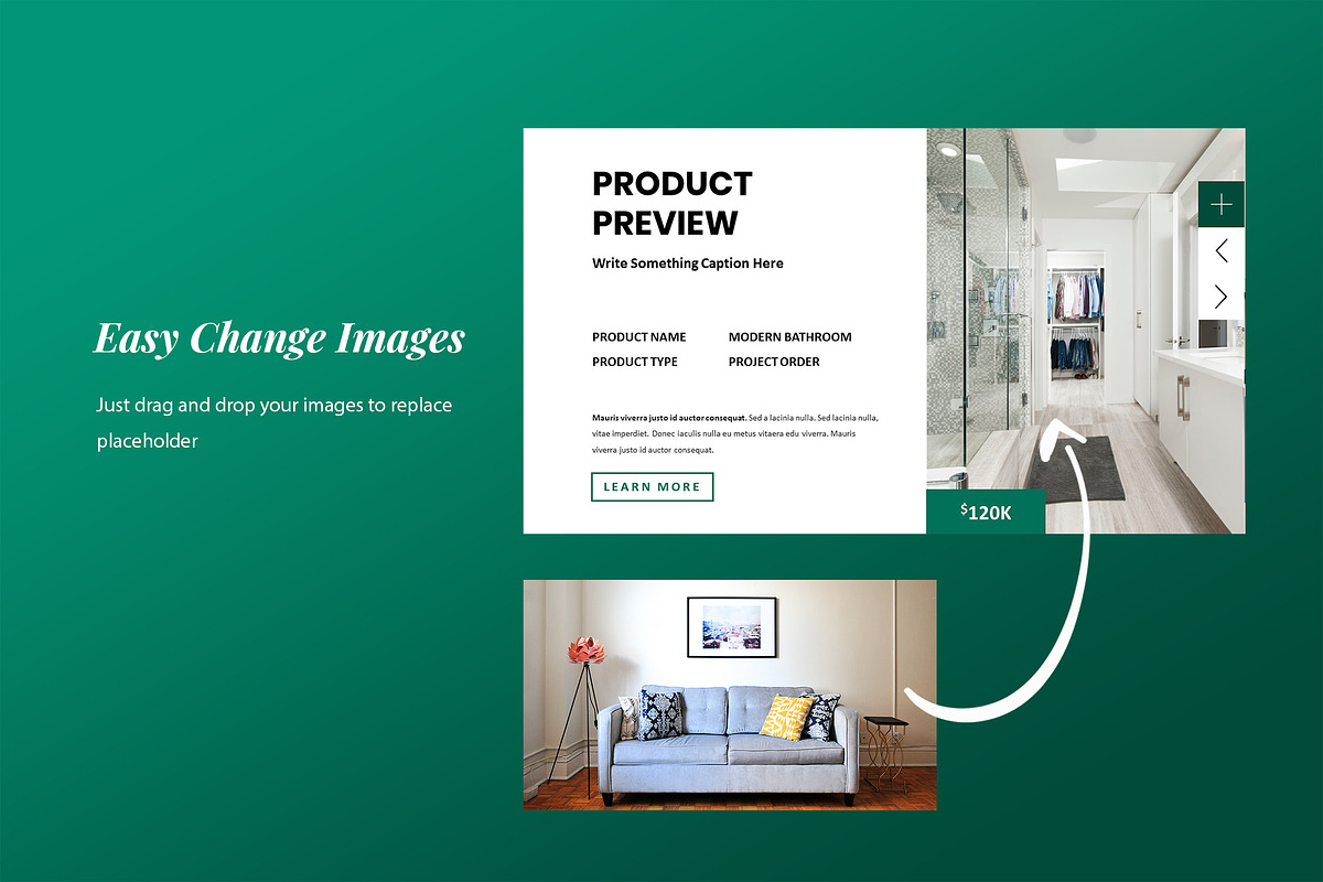 Meubles - Furniture Powerpoint, a Presentation Template by TMint Creative