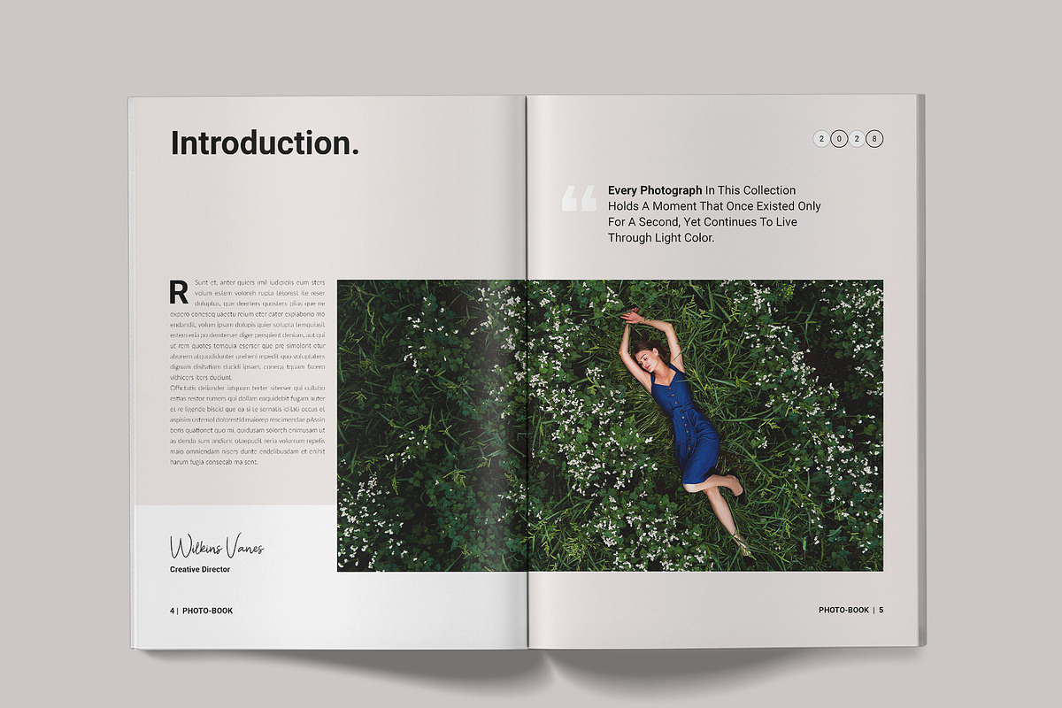 Fashion Photobook Template, a Magazine Template by Spark_Creative (Photo 5 of 11)
