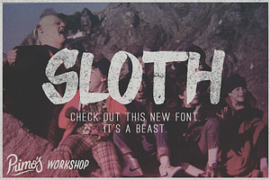Sloth Font
