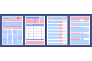 Priorities Planners Schedule Concept