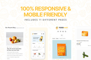 Foodmart - Grocery Website Template