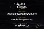 Brighton Script, a Script Font by Unicode Studio (Thumbnail 8 of 9)