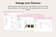 Notion Life Planner, a Templates & Theme by Planner 2 Success (Thumbnail 6 of 10)