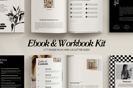 SERE / 2in1 Ebook & Workbook Kit, a Magazine Template by Wildnun Studio