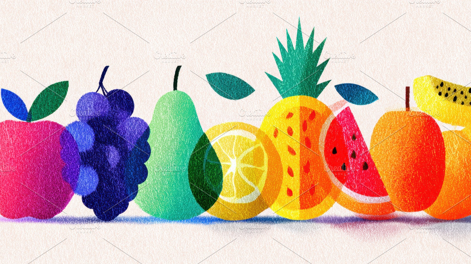 Vibrant fruit display, a Photo by Beautiful things