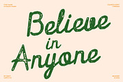 CS Hailey Stamp, a Script Font by Craft Supply Co. (Thumbnail 2 of 8)