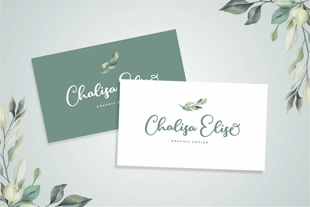 Bottom Cut Script | Modern Font, a Script Font by WDfont (Photo 3 of 6)