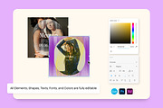 Feel - Social Media Kit CANVA & PS, a Social Media Template by Sparrow & Snow (Thumbnail 14 of 25)