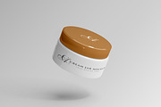 Glossy Cream Jar Mockup, a Product Mockup by Graphic_world89 (Thumbnail 5 of 6)