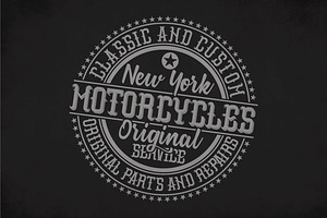 Vintage Classic Look Label Typeface