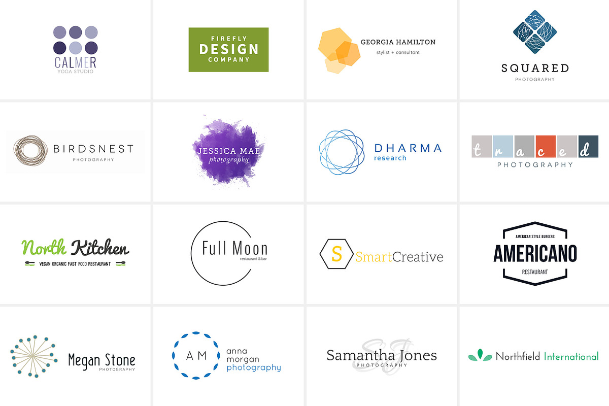 50 Premade PSD Logo Templates Bundle, a Branding & Logo Template by Studio 365 Designs (Photo 2 of 4)