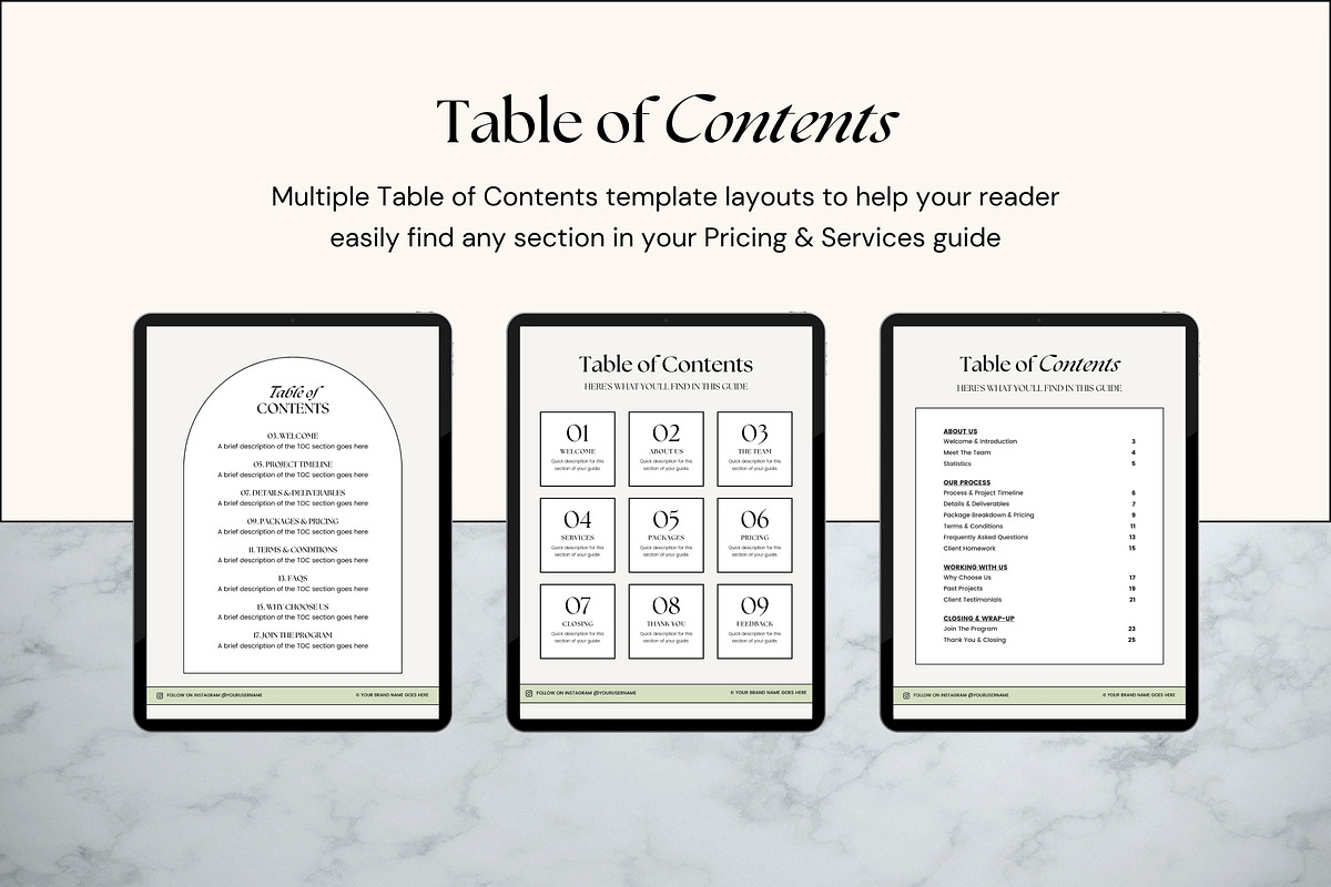 Pricing Guide Templates for Canva, a Brochure Template by Fallon Gerst (Photo 7 of 21)