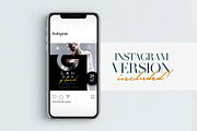 Glamour Is Back Flyer + Instagram, a Flyer Template by Touringxx Creative Studio (Thumbnail 3 of 3)