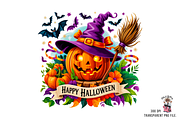 Halloween Pumpkin Sublimation PNG, a Graphic by Clipart Bloom (Thumbnail 9 of 11)