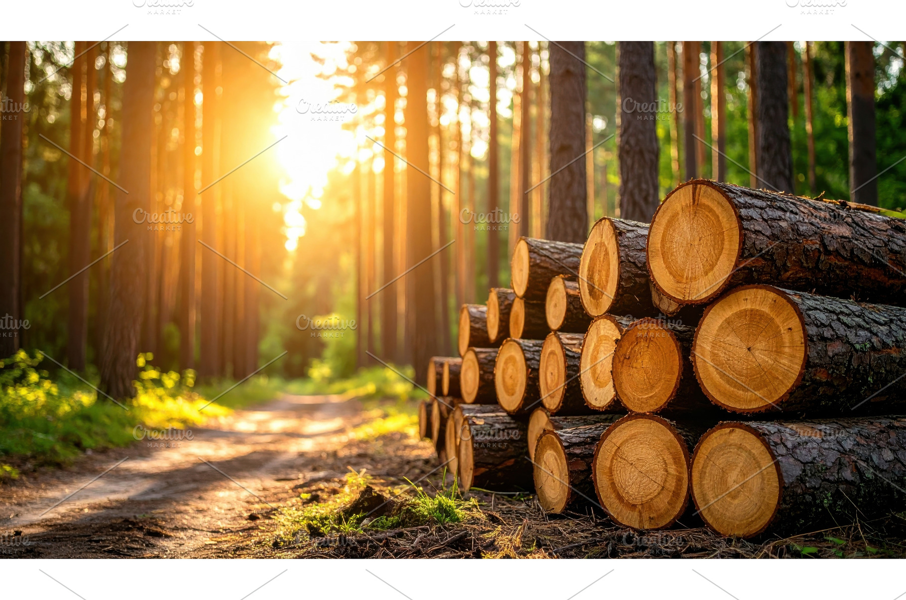 Sustainable forestry symbolized by, a Nature Photo by Igor Tichonow