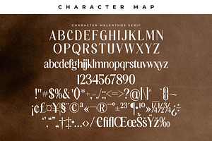 Malenthos Modern Font Duo