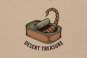Desert Treasure, an Animal Illustration by Vectorlina (Thumbnail 1 of 4)