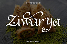 Ziwarya Arabic Font