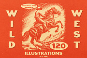120 Western illustrations, an Illustration by Nocturnal Wolf (Thumbnail 1 of 13)