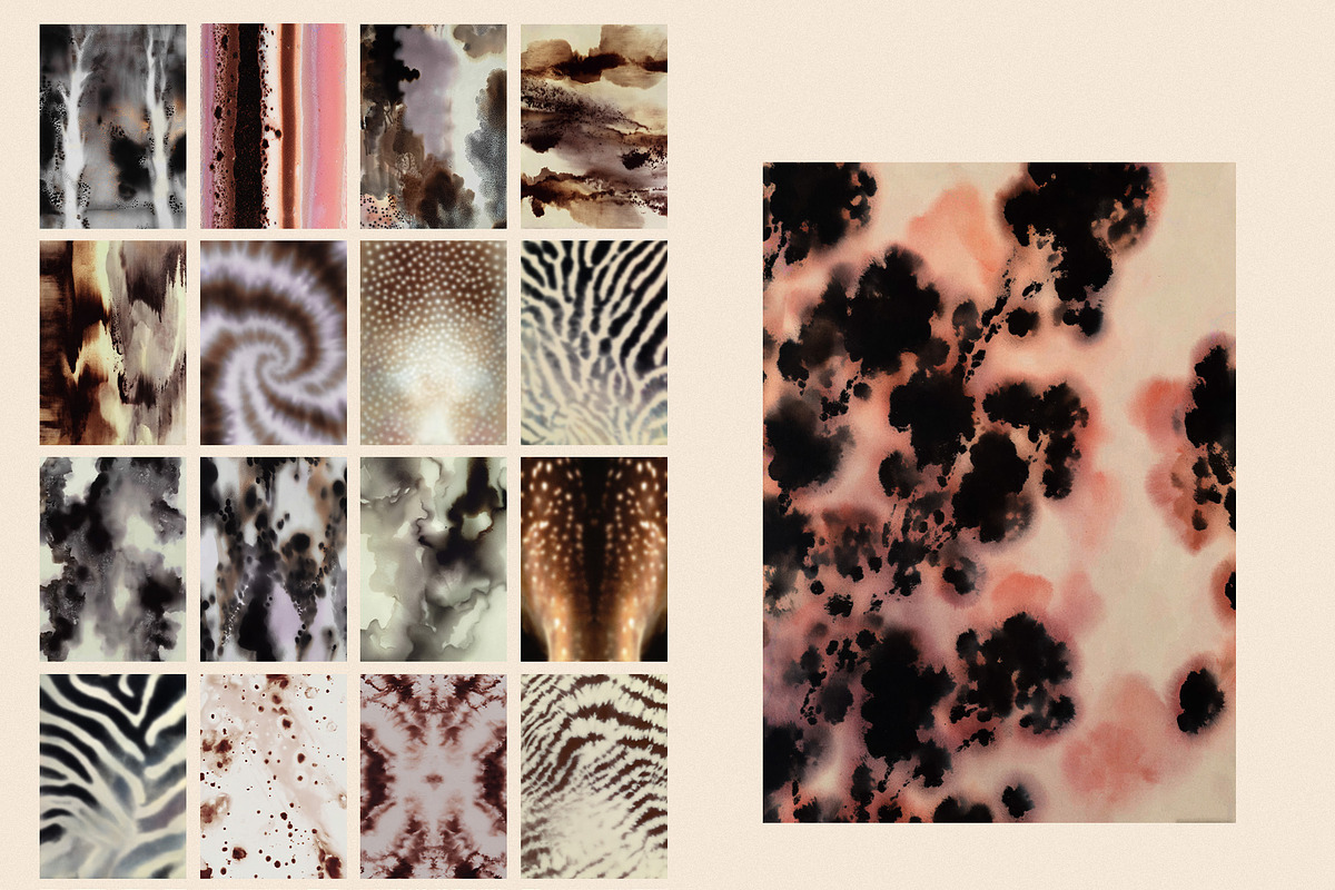 STAIN: Organic Tie-Dye Textures, a Texture Graphic by Purple (Photo 11 of 12)