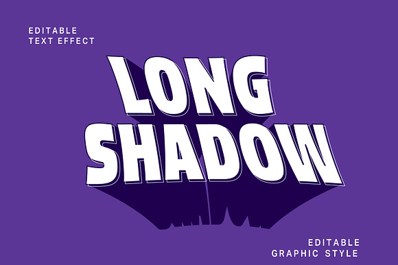 Long Cast Deep Shadow Text Effect preview 3