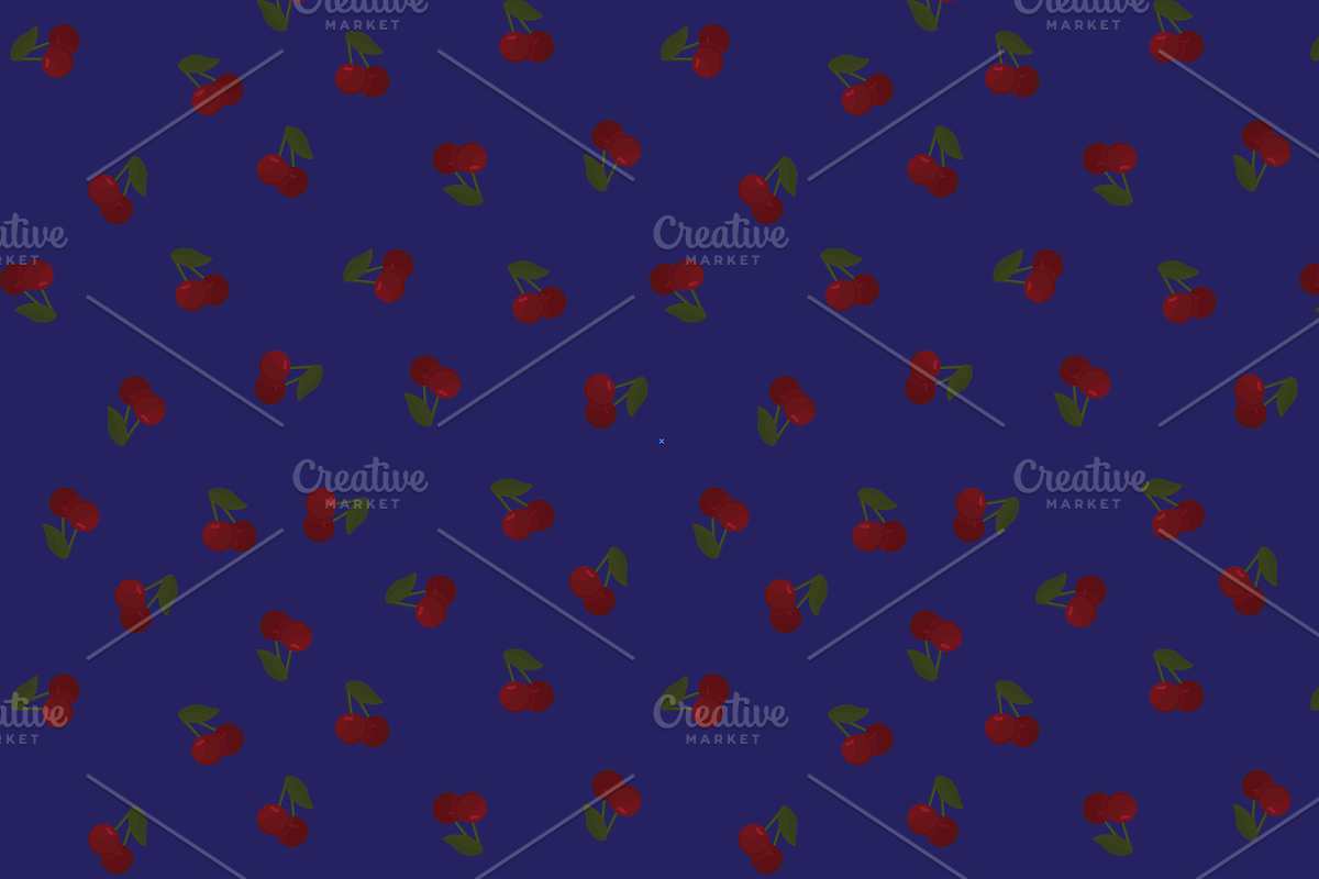 9 Seamless cherry pattern swatches, a Pattern Graphic by Salty Lunch (Photo 3 of 10)