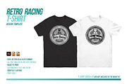 Retro Racing T-Shirt, a Templates & Theme by The Design For Co. (Thumbnail 1 of 3)
